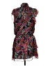 1.State 100% Polyester Paisley Purple Cocktail Dress Size L - photo 2