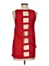 Ark & Co. 100% Polyester Red Sleeveless Top Size S - photo 2