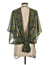 Charming Charlie Blue Kimono Size S - photo 2