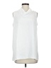 Brooke Shields Timeless 100% Polyester White Sleeveless T-Shirt Size XS - photo 1