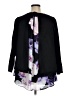 Roz & Ali Black 3/4 Sleeve Top Size 1X - photo 2