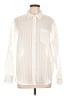 Maurices 100% Polyester Stripes Ivory Long Sleeve Blouse Size L - photo 1