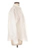 Maurices 100% Polyester Stripes Ivory Long Sleeve Blouse Size L - photo 4