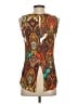 Renee C. 100% Polyester Brown Sleeveless Blouse Size S - photo 2
