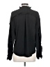 Express 100% Polyester Black Long Sleeve Blouse Size S - photo 2