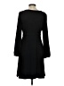 Unbranded Solid Black Casual Dress Size S - photo 2