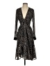 Express Animal Print Black Cocktail Dress Size XS - photo 1