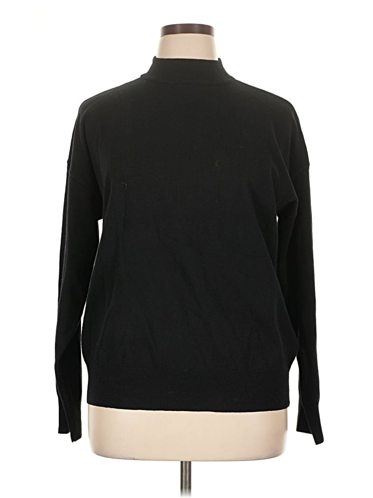 Pre-owned On 34th Turtleneck Sweater In Black