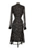 Express Animal Print Black Cocktail Dress Size XS - photo 2
