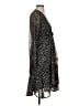 Express Animal Print Black Cocktail Dress Size XS - photo 4