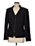 John Meyer 100% Polyester Chevron-herringbone Black Blazer Size 8 - photo 1
