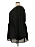 Torrid 100% Polyester Black 3/4 Sleeve Blouse Size 5X Plus (6) - photo 5