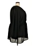 Torrid 100% Polyester Black 3/4 Sleeve Blouse Size 5X Plus (6) - photo 4