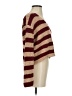 J.Crew Stripes Burgundy Pullover Sweater Size XS - photo 4