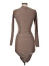 PrettyLittleThing Solid Tan Cocktail Dress Size 6 - photo 2