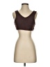 Hot & Delicious Brown Sleeveless Top Size S - photo 1