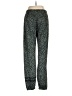 P.J. Salvage Animal Print Green Casual Pants Size M - photo 2