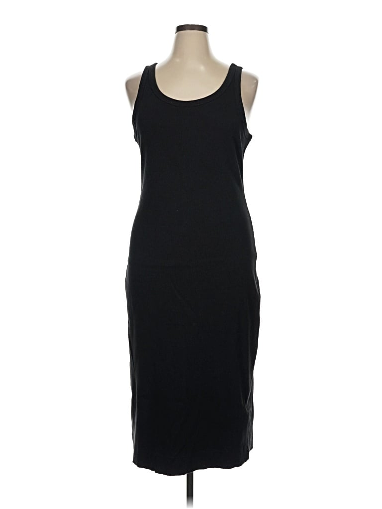 Pre-owned Everlane Casual Dress In Black