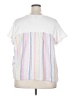 Torrid 100% Cotton White Short Sleeve Top Size 2X Plus (2) - photo 2