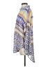 Millau Print Blue Long Sleeve Blouse Size S - photo 5