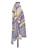 Millau Print Blue Long Sleeve Blouse Size S - photo 4