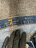 7 For All Mankind Hearts Blue Jeans Size 26 waist - photo 4