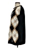 Jaclyn Smith Argyle Black Pullover Sweater Size S - photo 5