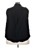 Torrid Black Sleeveless Button-Down Shirt Size 5X Plus (5) - photo 2