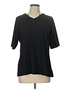 Susan Graver Short Sleeve Top