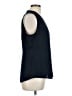 Banana Republic 100% Polyester Blue Sleeveless Blouse Size 12 - photo 4