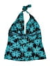 Gottex Print Teal Swimsuit Top Size 10 - photo 1