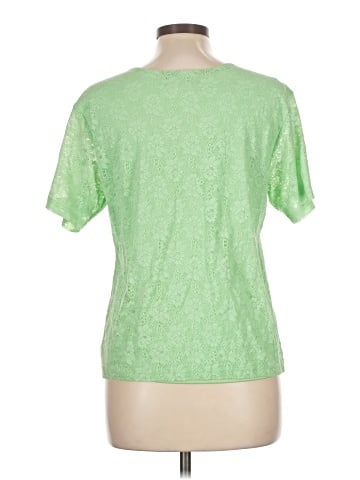 Denim & Co Short Sleeve Top (view 2)