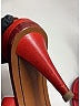 Chloé Red Leather Niko Sandals Size EU 40 - photo 3