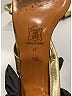 Yves Saint Laurent 100% Leather Metallic Gold Heels Size 8 1/2 - photo 6