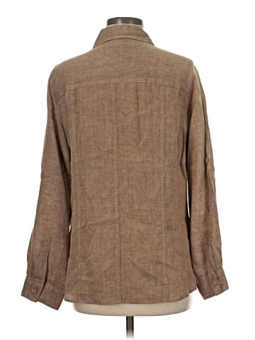 Coldwater Creek Long Sleeve Button-Down Shirt (view 2)