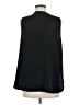 Simply Vera Vera Wang 100% Polyester Black Sleeveless Top Size M - photo 2