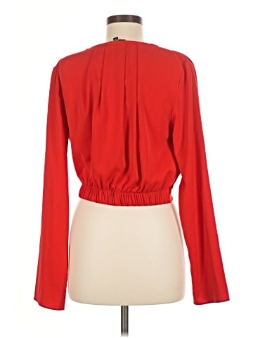 Line & Dot Long Sleeve Blouse (view 2)