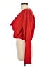 Line & Dot 100% Polyester Red Long Sleeve Blouse Size M - photo 5