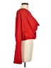 Line & Dot 100% Polyester Red Long Sleeve Blouse Size M - photo 4