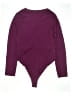 Forever 21 Burgundy Purple Bodysuit Size 3X - photo 2