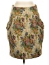 Nick & Mo Floral Tan Casual Skirt Size S - photo 1