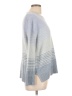 Ella Moss Stripes Blue Pullover Sweater Size L - photo 4