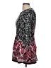 Style&Co 100% Rayon Paisley Gray Long Sleeve Top Size M (petite) - photo 5