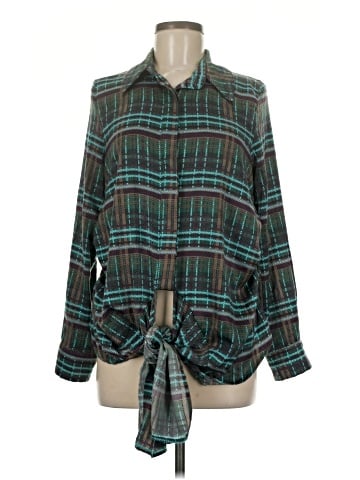 JOA Long Sleeve Blouse (view 1)