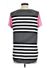 Pomelo Stripes Pink Short Sleeve T-Shirt Size L - photo 2