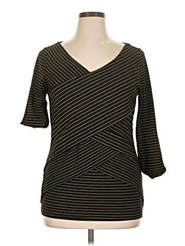 Attention 3/4 Sleeve Top (view 1)