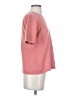 Lands' End 100% Cotton Pink Short Sleeve Top Size S - photo 4