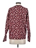 Lands' End Floral Burgundy Pullover Sweater Size S - photo 2