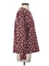 Lands' End Floral Burgundy Pullover Sweater Size S - photo 4