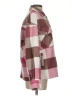 Böhme 100% Polyester Plaid Burgundy Pink Coat Size S - photo 4